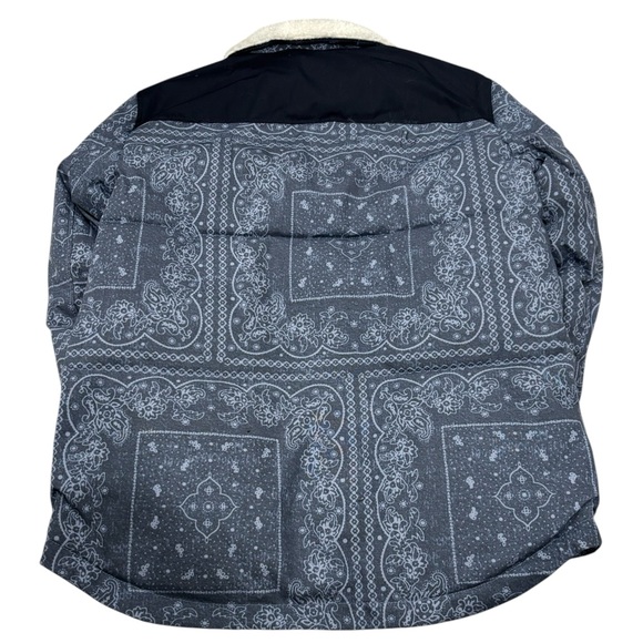 Levi's Black and Blue Patterned Men's Jacket - Picture 3 of 5